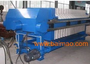 衡水宏运高效快开压滤机 河北制造的污水处理利器